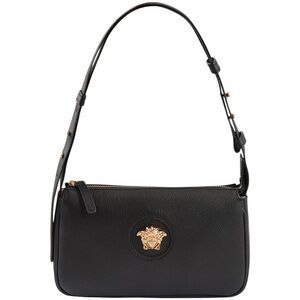 Versace Black and Gold Shoulder Bag
